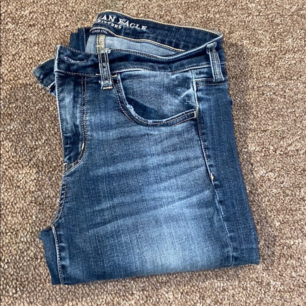 American eagle blue jeans